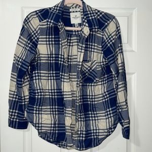 American Eagle size medium boyfriend fit womens flannel
